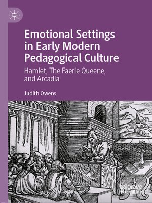 cover image of Emotional Settings in Early Modern Pedagogical Culture